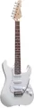 Produktbild: ELEKTROGITARRE WEIß - E-GITARRE MIT MASSIVHOLZKÖRPER - VISION SOUND - WEIßER PICKUP + KABEL - ST5W