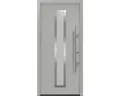 Produktbild: Haustür EcoStar ISOPRO Secur IPS 700S 1100 x 2100 mm Rechts RAL 9006 weißalumini