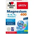 Produktbild: Doppelherz aktiv Magnesium 400 mg + B1 + B6 + B12 + Folsäure 30 St