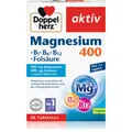 Produktbild: Doppelherz Magnesium 400 + B1 + B6 + B12 + Folsäure Tabletten trägt zur normalen Funktion des Nervensystems bei 30 TABL