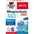 Produktbild: DOPPELHERZ Magnesium 400 mg Tabletten 30 St