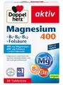 Produktbild: ✅Doppelherz Magnesium 400 + B1 + B6 + B12 + Folsäure Sport Muskeln 30 Tabletten✅
