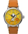 Produktbild: Timex Standard X Peanuts Basketball Braun Herren Armbanduhr TW2W51900