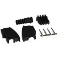 Produktbild: SCHWAIGER Stecker, Schwarz, Kunststoff, Telefonkabel