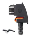 Produktbild: SCHWAIGER TST4211 533 Telefon Stecker TAE-F Adapter Anschluss Telefonadapter Router Schnellbaustecker ohne Löten mit Knickschutz schwarz