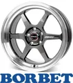 Produktbild: 4x Borbet DB8GT 8,5x18 5/114,30 ET20 Graphite Rim Polished