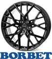 Produktbild: 4x Borbet BY 8,5x21 5/112 ET35 Black matt