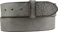 Produktbild: BELTINGER Wechselgürtel aus weichem Vollrindleder Used-Look ohne Schnalle 4 cm | Druckknopf-Gürtel für Damen Herren 40mm | Vintage-Look | Dunkelgrau 80cm