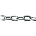Produktbild: Rundstahlkette (Normkette) flach ø 4 mm Stahlkette Rundstahl verzinkt 40 Meter