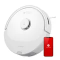 Produktbild: roborock Q8 Max Saugroboter mit DuoRoller-Bürste, 5500Pa Saugkraft, 470mL Staubbehälter, 350mL Wassertank, Staubsauger Wischroboter (Weiß)