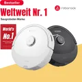 Produktbild: Roborock Q8 Max Saug-Wischroboter 5.500 Pa mit DuoRoller-Bürste(Weiß/Schwarz)