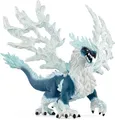 Produktbild: SCHLEICH ELDRADOR Creatures | Eisdrache 70790 | detailgetreue Monster Spielfigur mit beweglichen Flügeln | tolles Geschenk für Mädchen und Jungen | Spielzeug ab 7 Jahren | 20 x 15 x 13 cm