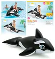 Produktbild: Intex Schwimmtier Wal - Reittier Aufblastier Luftmatratze Pool Killerwal