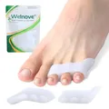 Produktbild: Welnove Gel Pinky Toe Separators - 8 Pack Pinky Toe Spacers, Bunion Cushions Pads for Women＆Men, Silicone Little Toe Protectors for Preventing Rubbing & Relieve Pressure(White)