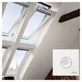 Produktbild: VELUX INTEGRA® Elektro Dachfenster GGU 007021 Schwingfenster Kunststoff THERMO Fenster, 114x118 cm (SK06)