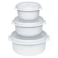 Produktbild: Emsa MICRO FAMILY Mikrowellentopf, Starterset 3-teilig, Dosen 459061200