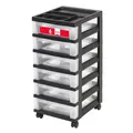 Produktbild: Iris Ohyama MC KunststoffAufbewahrungsschublade, Rollwagen mit OrganizerDecke...