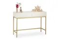 Produktbild: relaxdays Konsolentisch Gold Weiß