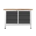 Produktbild: ADB RHYNOX Werkbank + 8 Schubladen RAL7035/7016 42932