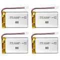 Produktbild: Lithium Polymer Akku 3,7 V 2000mAh 103454 Wiederaufladbarer Lipo-Akku mit JST...
