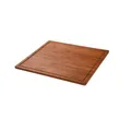 Produktbild: Kesper | XXL Schneide- und Abdeckplatte 56 x 50 x 4 cm | Farbe: Dunkelbraun | Material: FSC Bambus | ideal als Herdabdeckung oder Backbrett