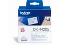 Produktbild: Brother Endlos-Etikett DK-44205, 62mm x 30,48m, Papier weiß, ablösbar