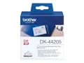 Produktbild: Brother DK44205 - Entfernbarer Klebstoff - weiß - Rolle (6,2 cm x 30,5 m)