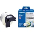 Produktbild: Endlos-Etikett (Papier) DK-44205, Schriftband weiß