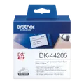 Produktbild: Beschriftungsband  original  Brother QL DK44205 endlos 62x30m weiß ablösbar