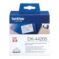 Produktbild: Beschriftungsband Brother P-touch original DK44205 endlos 62x30m weiß ablösbar
