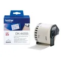 Produktbild: Brother DK44205 P-Touch Endlosetiketten Papier weiß Selbstklebend NEU