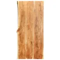 Produktbild: Badezimmer-Waschtischplatte Massivholz Akazie 118x55x3,8 Cm