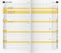 Produktbild: 2026 Rido Monats-Ersatzkalendarium M-Planer 87×153 mm weiß