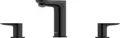 Produktbild: Duravit Wave 3-Loch Waschtischarmatur, Ausladung 129 mm, mit Ablaufgarnitur,