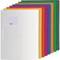 Produktbild: Brunnen Schnellhefter FACT!pp Kunststoff farbsortiert DIN A4 8 St. - Weiß/Gelb/Orange/Rot/Blau/Grün/Violett/Grau