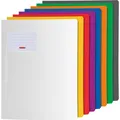 Produktbild: BRUNNEN Schnellhefter FACT!pp Kunststoff farbsortiert DIN A4, 8 St.