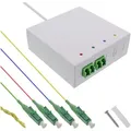 Produktbild: INLINE FTTH Verlängerungsbox vorkonfektioniert 4x LC/APC 9/125Ám 10m