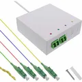 Produktbild: InLine FTTH Anschlussbox vorkonfektioniert 4x LC/APC 9/125µm 10m