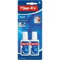 Produktbild: Tipp-Ex Korrekturflüssigkeit Rapid, 2 Stück, mit Auftragsschwämmchen, 25ml