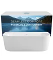 Produktbild: Vorwand-Badewanne 180x80 cm Komplettset fugenloses Design vormontiert Acryl