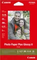 Produktbild: Canon Papier PP-201 Plus II 20 Blatt, 13x18 260g/m² | Druckerzubehör