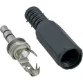 Produktbild: InLine® Klinkenstecker 3,5mm Stereo Lötversion schwarz