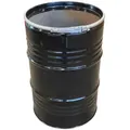 Produktbild: Metallfass 210 Liter Blechfass Fass Ölfass Tonne mit Deckel Schwarz - Schwarz