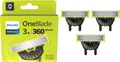 Produktbild: Philips OneBlade QP430/50 Auswechselbare Klingen 360, 3 Stück, 3 Stück