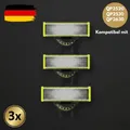 Produktbild: 3x 360 Grad Ersatzklingen kompatibel mit Philips OneBlade QP2520/QP2530/QP2630