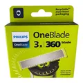 Produktbild: Philips OneBlade 360 QP430/50 | 3er-Pack (3x Klingen) | Ersatzklingen Rasierer