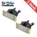 Produktbild: 2x Ersatzklinge für Philips OneBlade Rasier Kopf Klinge QP2520/QP2530/QP2630