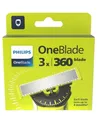 Produktbild: 3x Wymienne ostrza PHILIPS 360 OneBlade QP430/50