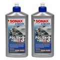 Produktbild: 2x 500ml SONAX Autopolitur Lackpolitur XTREME POLISH & WAX 3 HYBRID NPT