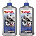 Produktbild: 2x 500ml SONAX XTREME POLISH+WAX 3 HYBRID NPT LACKVERSIEGELUNG POLITUR WACHS